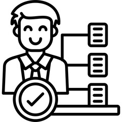 Recruitment Icon Vector Element