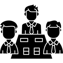 Attendees Icon Vector Element