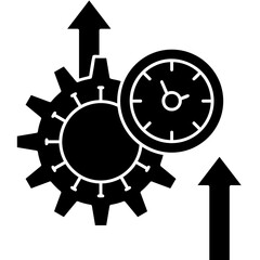 Productivity Icon Vector Element