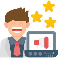 Advertising Icon Vector Element