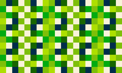 green and blue chess board pattern as seamless repeat style, replete image design for fabric printing