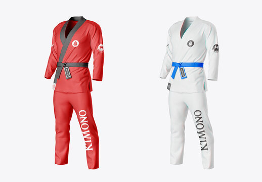 Jiu Jitsu Kimono Mockup