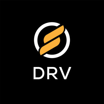 Letter DRV  Logo Icon Design