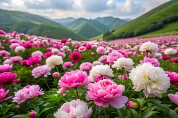 Obraz premium flowers in the mountains