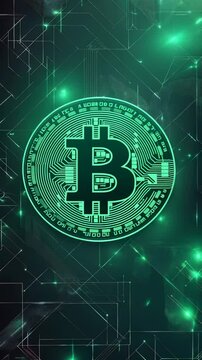 Exploring the world of cryptocurrency with a focus on Bitcoin, its technology, and impact on finance. Ideal for Social Media, Stories, Advertising