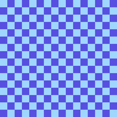 checkered groovy 60-90s blue pattern