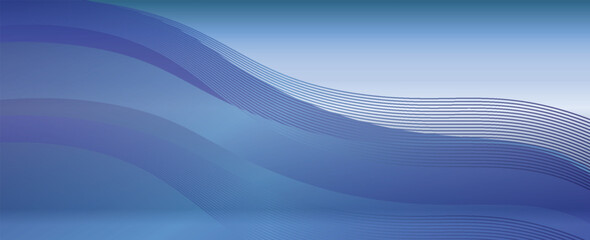 Minimaldark blue gradient background. Vector illustration