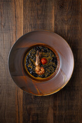 chinese food on a plate