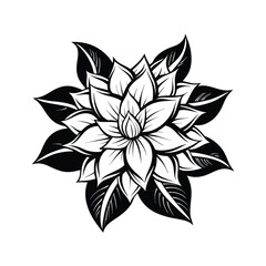vector illustration of a flower
