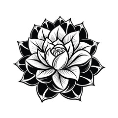 abstract flower vector illustration