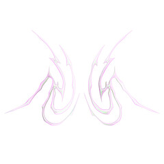 Pink Y2k Hyper Neotribal