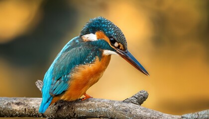 kingfisher on the branch