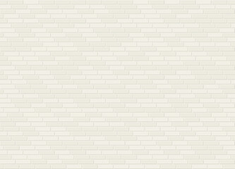 Vector seamless garden wall bond white brick wall texture