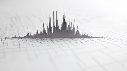 Abstract representation of seismic graph and data-derived earthquake analysis