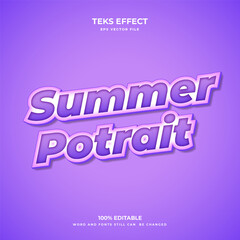 Summer Portrait Design