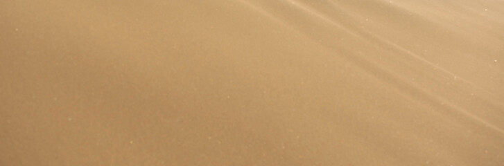 Blurred sand banner, sandy color background, defocused