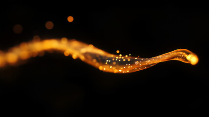 火の線が走る一秒の美