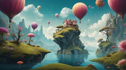 A versatile surreal abstract background perfect for book covers, posters, website designs, album art, and creative branding. Ideal for projects needing a dreamlike, artistic, and thought-provoking aes