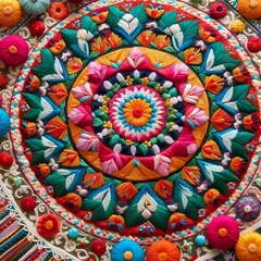 Phulkari Embroidery A traditional Punjabi embroidery technique u