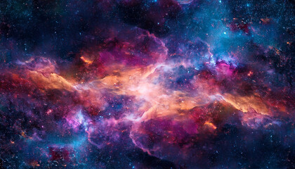 Abstract space cosmic background