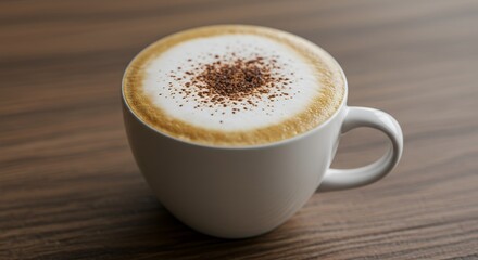 Aromatic Cappuccino Delight: Indulge in Creamy Coffee Perfection
