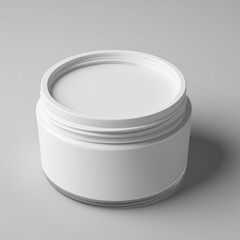 Cream Jar Mock up of plastic bottles
