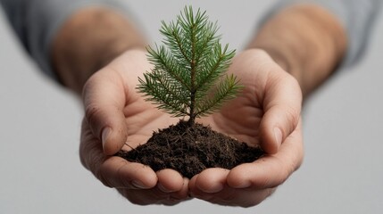 plant a forest and forestry concept