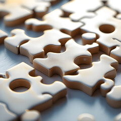 Abstract 3D render of interconnected nodes and lines, symbolizing business networking, digital connections, and global communication, realistic detail on white background.