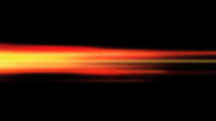 Grain noise texture Blazing Line Red and yellow fiery streak on dark backdrop