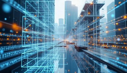 futuristic-city-digital-network-technology