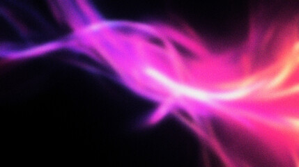 Grain noise texture Swirl of vibrant, blurred colors against black, creating abstract design