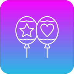 Balloons Icon