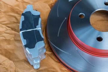 Disc brake it's a part of car use for stop the car