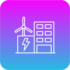 Electric factory Icon
