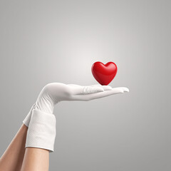 Heart in hand