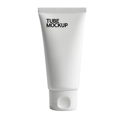Cream Tube Mock up of plastic