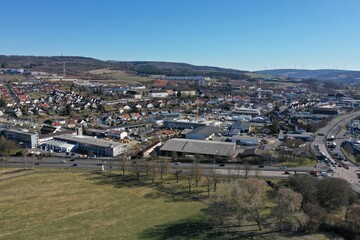 Bad Hersfeld aus der Luft | Die Stadt Bad Hersfeld in Hessen aus der Vogelperspektive