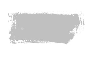 Graue Farbfläche als schmutzige grunge Markierung