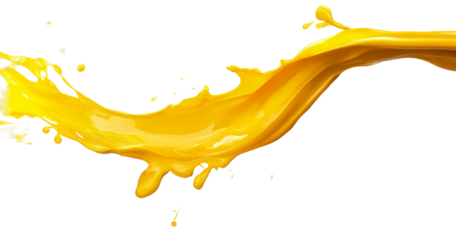 json burst of yellow color conveys energy and vitality, full of life