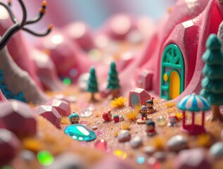 party, colorful, birthday, decoration, celebration, color, confetti, holiday, gift, paper, candy, sweet, design, yellow, box, food, closeup, celebrate, carnival, cup, red