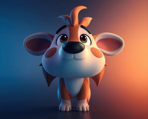 cartoon, animal, cow, vector, illustration, cute, farm, funny, milk, mammal, white, dog, bull,  isolated, black, fun, art, nature, head, animals, cattle, wild