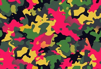 Abstract urban grunge camouflage pattern in vector format, seamless repeat , design, style