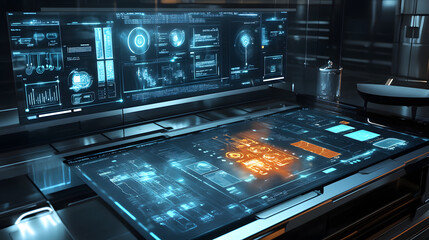 Obraz premium AI,Concept map, technological concept map, smart agriculture, smart healthcare, design, concept, illustration, background, art, pattern, texture, energy, technology, digit, vector, animation, business