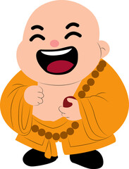 laughing Chinese Feng shui Budai