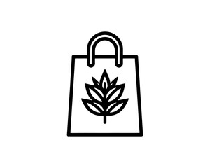 shopping bag vector
