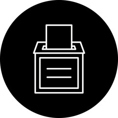 Ballot box Icon