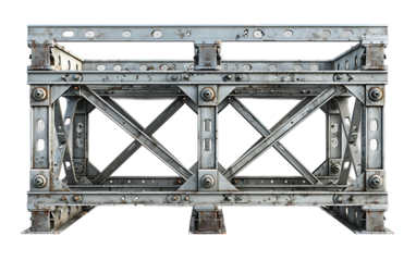 Rustic Metal Industrial Structure Perfect for Vintage Steampunk and Mechanical Designs