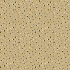 Buzzing Harmony seamless pattern collection,his pattern might be used for textiles, wallpapers, or other decorative purposes