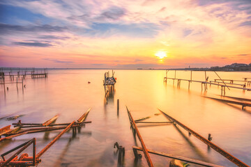 Fototapeta premium sunset on the Black Sea