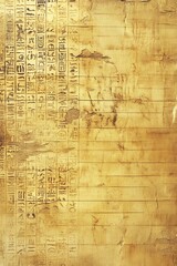 Ancient Writings Unveiled: Close-up on a textured, weathered parchment filled with intricate ancient inscriptions, transporting viewers to a bygone era of knowledge and mystery.